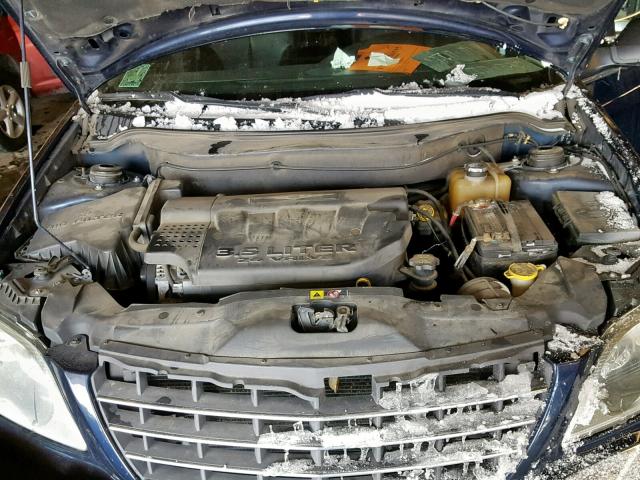 2A4GF68476R813271 - 2006 CHRYSLER PACIFICA T BLUE photo 7