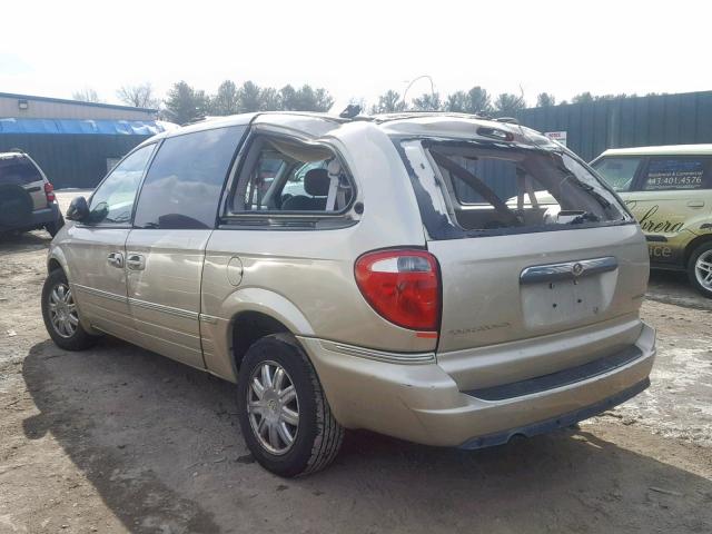 2A8GP64L86R670856 - 2006 CHRYSLER TOWN & COU GOLD photo 3