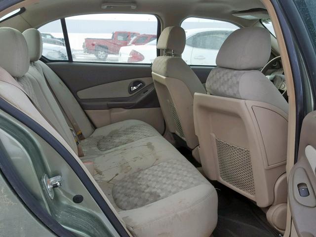 1G1ZT54895F143490 - 2005 CHEVROLET MALIBU LS GREEN photo 6