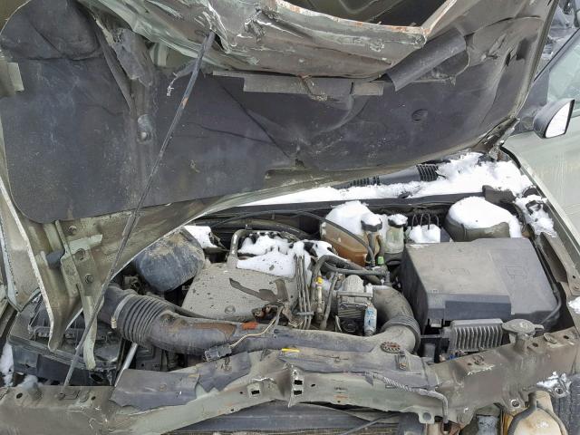 1G1ZT54895F143490 - 2005 CHEVROLET MALIBU LS GREEN photo 7