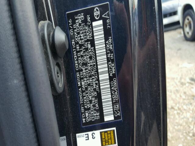 JTKJF5C71GJ022224 - 2016 TOYOTA SCION TC შავი ფოტო 10