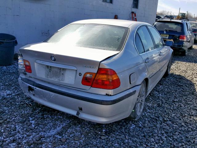 WBAEV53473KM27149 - 2003 BMW 330 I SILVER photo 4