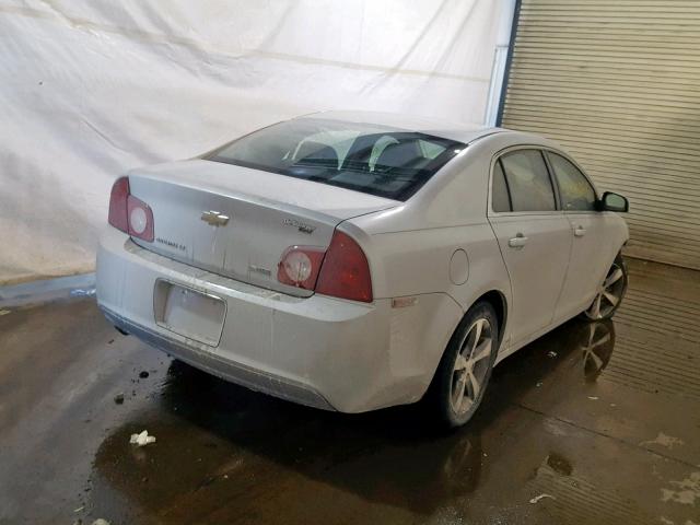 1G1ZC5EU4BF149236 - 2011 CHEVROLET MALIBU 1LT SILVER photo 4