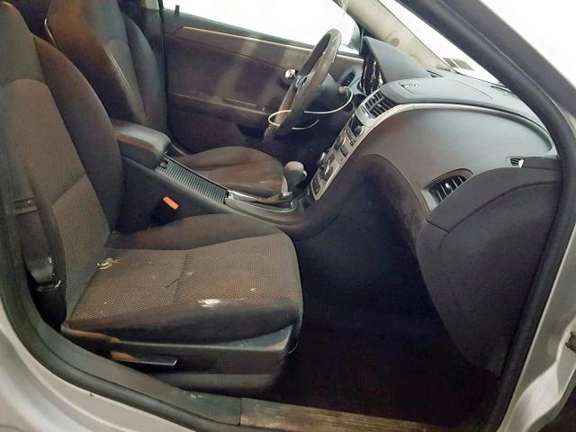 1G1ZC5EU4BF149236 - 2011 CHEVROLET MALIBU 1LT SILVER photo 5