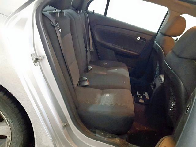 1G1ZC5EU4BF149236 - 2011 CHEVROLET MALIBU 1LT SILVER photo 6