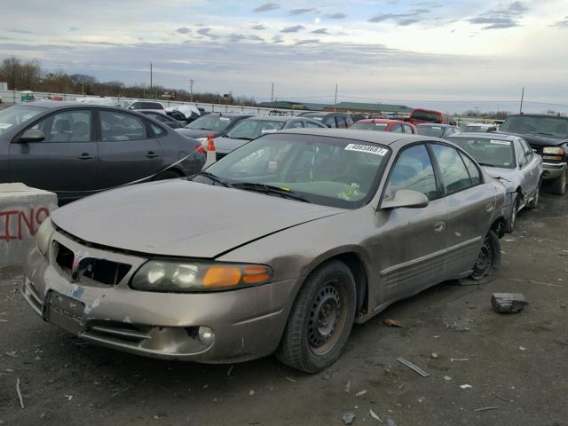 1G2HX54K524133330 - 2002 PONTIAC BONNEVILLE BROWN photo 2