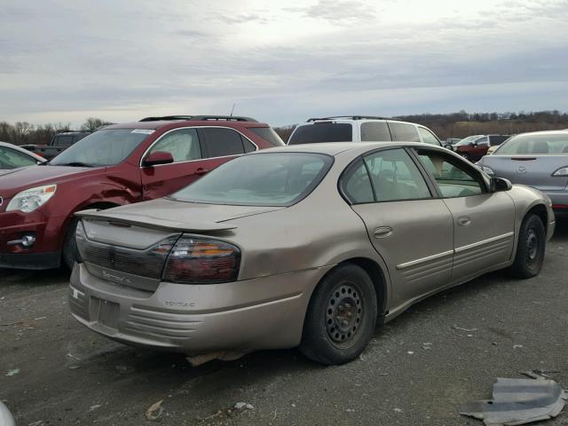 1G2HX54K524133330 - 2002 PONTIAC BONNEVILLE BROWN photo 4