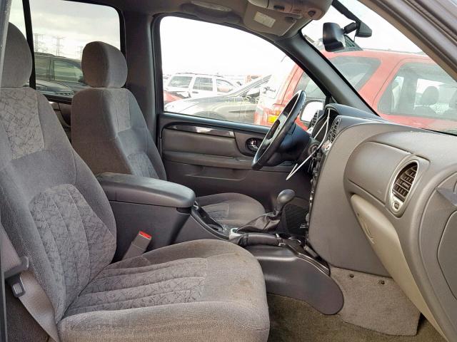 1GKDT13S642398342 - 2004 GMC ENVOY SILVER photo 5