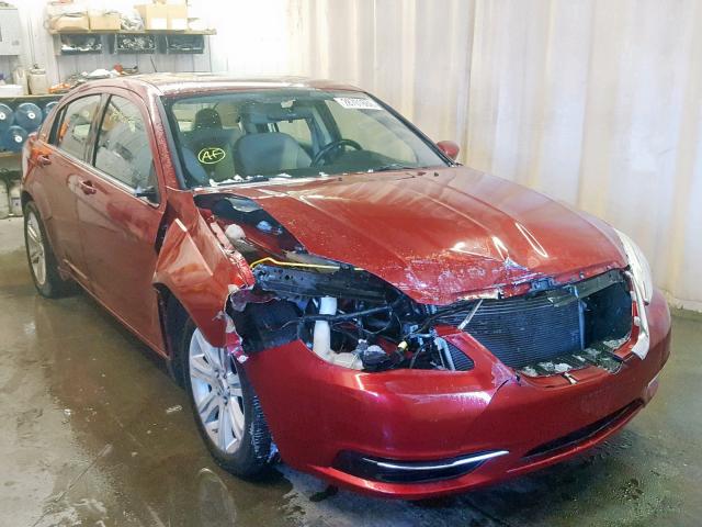 1C3BC1FG1BN576684 - 2011 CHRYSLER 200 TOURIN RED photo 1