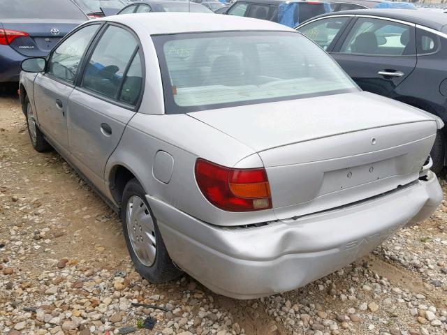 1G8ZH52802Z226791 - 2002 SATURN SL1 GRAY photo 3