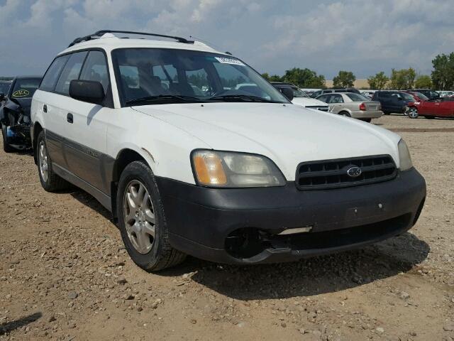 4S3BH675716633728 - 2001 SUBARU LEGACY OUT WHITE photo 1