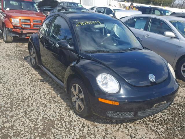 3VWPG31C26M406448 - 2006 VOLKSWAGEN NEW BEETLE BLACK photo 1
