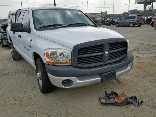 3D7KR28D26G287806 - 2006 DODGE RAM 2500 S WHITE photo 1