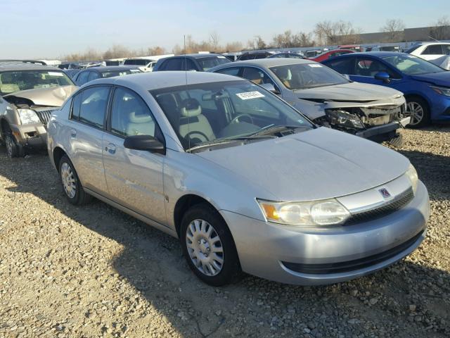 1G8AJ52F24Z228089 - 2004 SATURN ION LEVEL SILVER photo 1