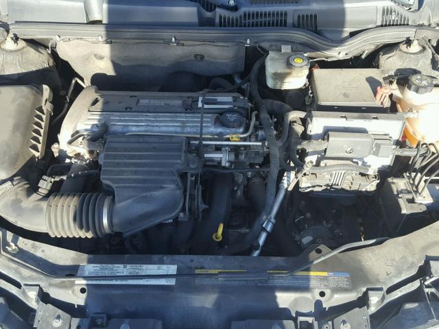 1G8AJ52F24Z228089 - 2004 SATURN ION LEVEL SILVER photo 7