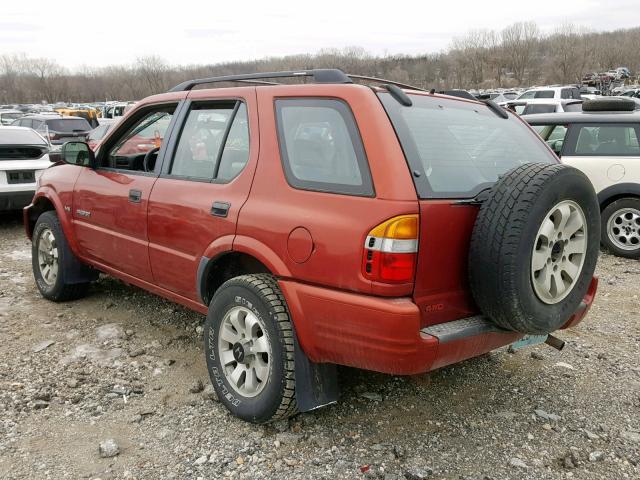 4S6CM58WXX4401438 - 1999 HONDA PASSPORT E 红色 照片 3