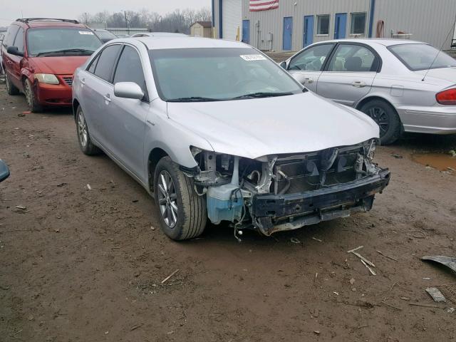 JTNBB3EK3A3053673 - 2010 TOYOTA CAMRY HYBR SILVER photo 1