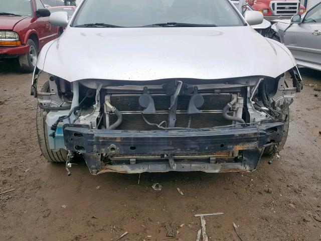 JTNBB3EK3A3053673 - 2010 TOYOTA CAMRY HYBR SILVER photo 9