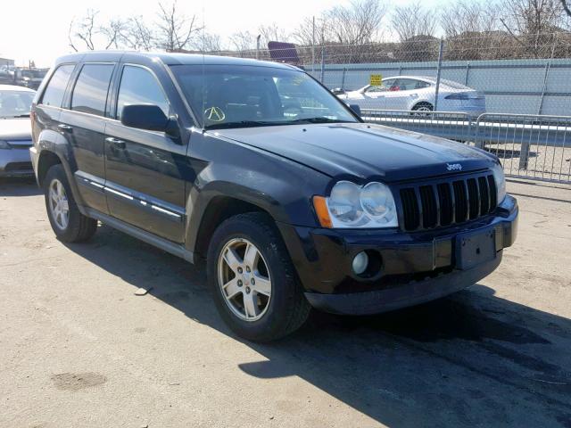 1J8GR48K27C618343 - 2007 JEEP GRAND CHER BLACK photo 1