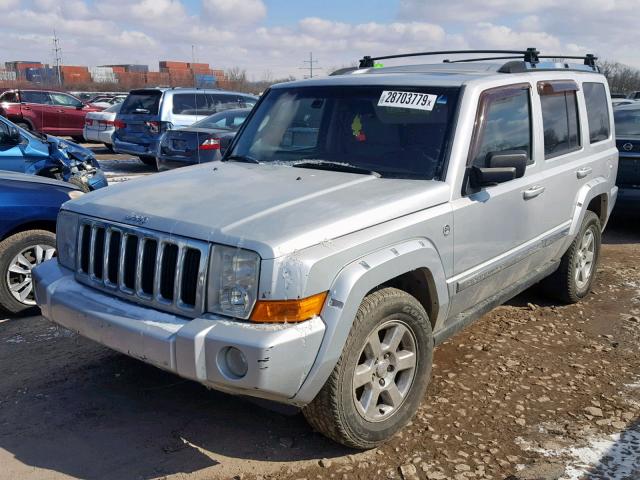 1J8HG58246C247409 - 2006 JEEP COMMANDER 银色 照片 2