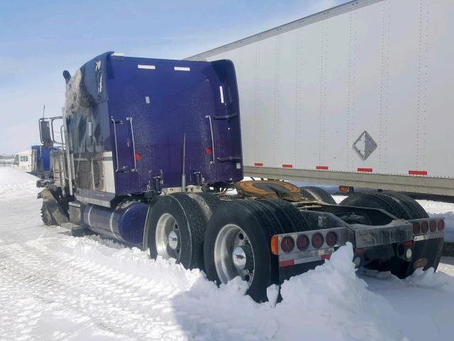 1XPXD49X2AD798438 - 2010 PETERBILT 389 PURPLE photo 3