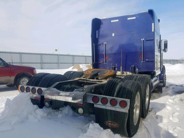 1XPXD49X2AD798438 - 2010 PETERBILT 389 PURPLE photo 4