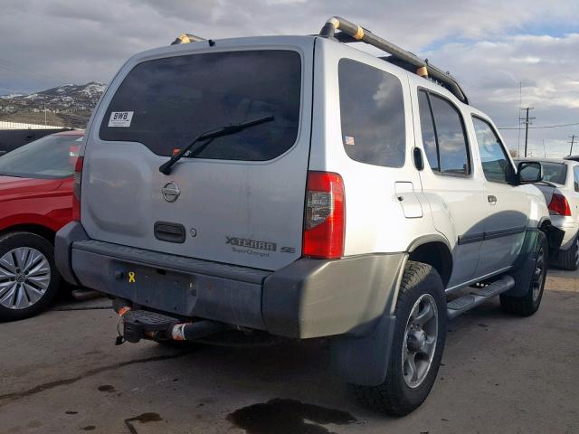 5N1MD28Y43C627990 - 2003 NISSAN XTERRA SE SILVER photo 4