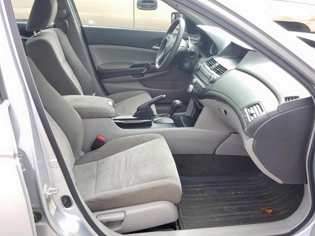 1HGCP26379A195755 - 2009 HONDA ACCORD LX GRAY photo 5