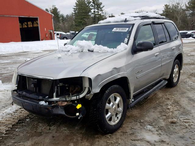 1GKDT13S562185434 - 2006 GMC ENVOY GRAY photo 2