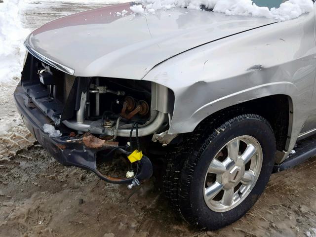 1GKDT13S562185434 - 2006 GMC ENVOY GRAY photo 9