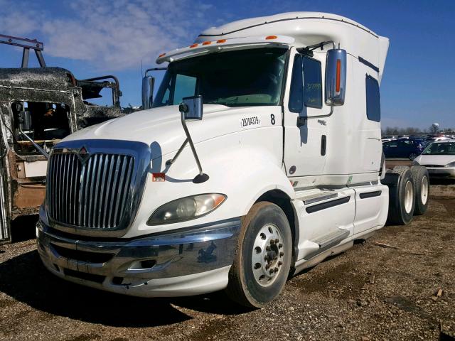 3HSCUAPR7BN362162 - 2011 INTERNATIONAL PROSTAR PR WHITE photo 2