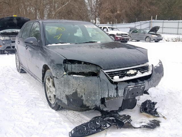 1G1ZT63856F103352 - 2006 CHEVROLET MALIBU MAX BLACK photo 1