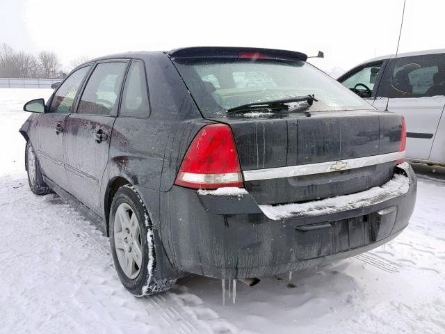 1G1ZT63856F103352 - 2006 CHEVROLET MALIBU MAX BLACK photo 3