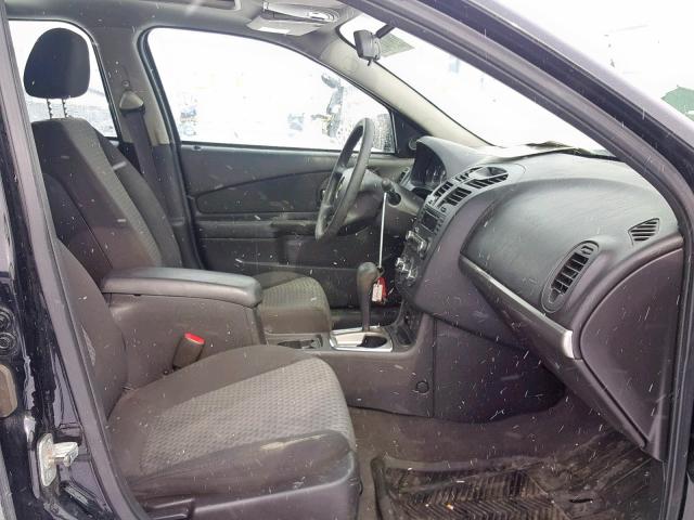 1G1ZT63856F103352 - 2006 CHEVROLET MALIBU MAX BLACK photo 5