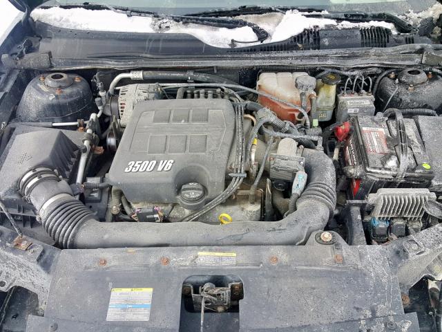 1G1ZT63856F103352 - 2006 CHEVROLET MALIBU MAX BLACK photo 7