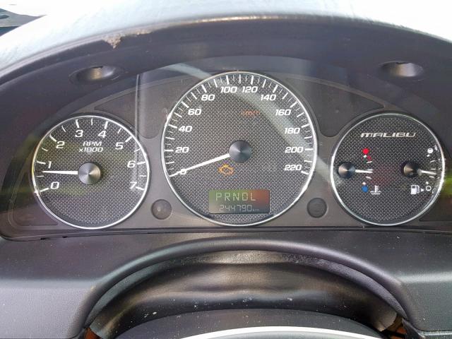 1G1ZT63856F103352 - 2006 CHEVROLET MALIBU MAX BLACK photo 8