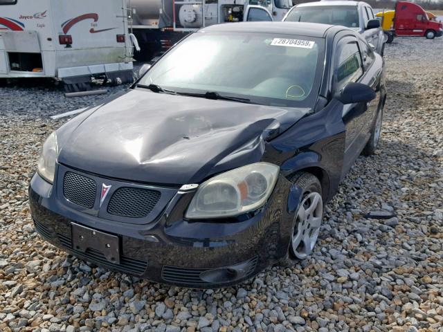 1G2AS18HX97195760 - 2009 PONTIAC G5 BLACK photo 2