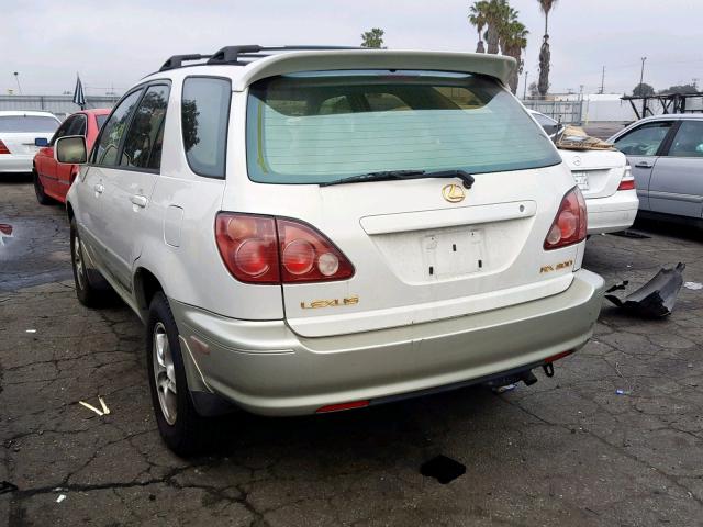 JT6HF10U8Y0131724 - 2000 LEXUS RX 300 WHITE photo 3