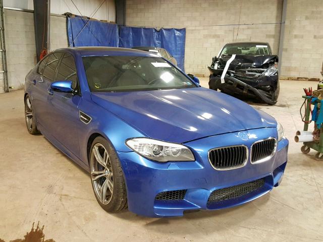 WBSFV9C52DD095790 - 2013 BMW M5 BLUE photo 1
