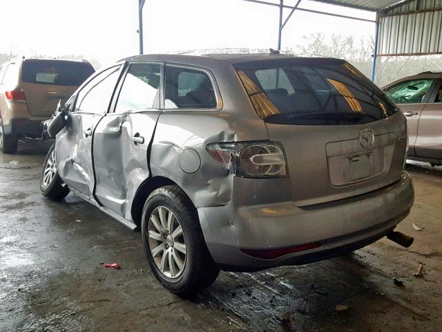 JM3ER2W52A0309309 - 2010 MAZDA CX-7 GRAY photo 3