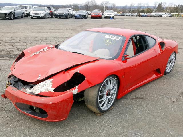 ZFFEX63X000146311 - 2006 FERRARI 430 F430 RED photo 2