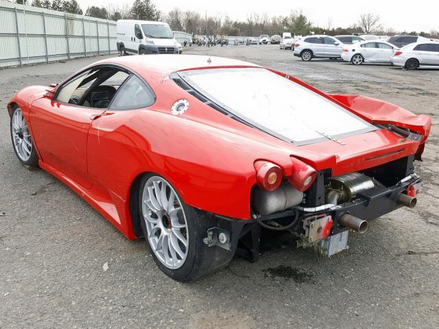 ZFFEX63X000146311 - 2006 FERRARI 430 F430 RED photo 3