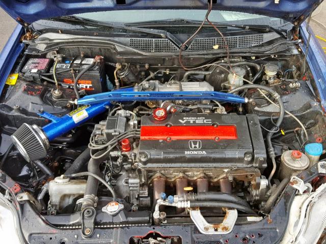 2HGEJ634XVH102771 - 1997 HONDA CIVIC DX BLUE photo 7