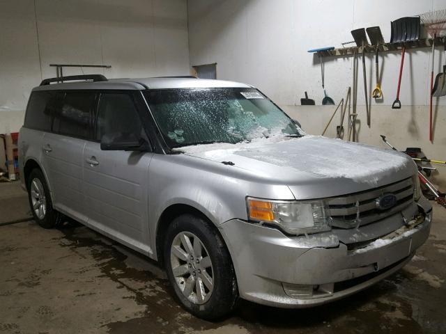 2FMDK51C59BA58081 - 2009 FORD FLEX SE SILVER photo 1