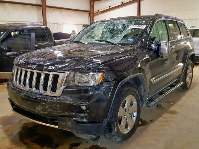 1J4RR6GG0BC569803 - 2011 JEEP GRAND CHER BLACK photo 2