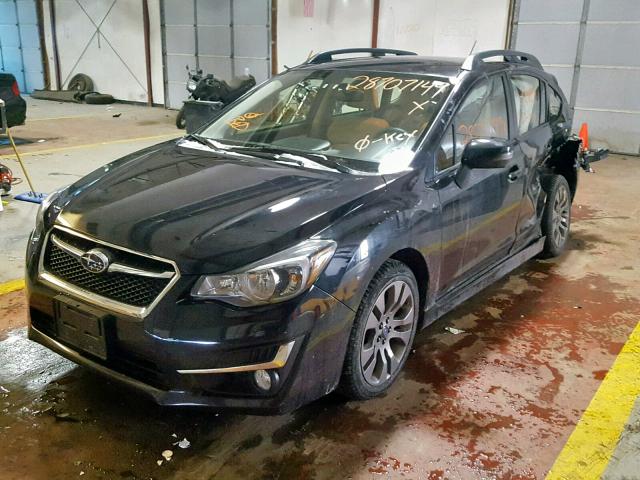 JF1GPAP6XG9228805 - 2016 SUBARU IMPREZA SP BLACK photo 2