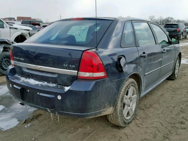 1G1ZT61896F121842 - 2006 CHEVROLET MALIBU MAX 蓝色 照片 4