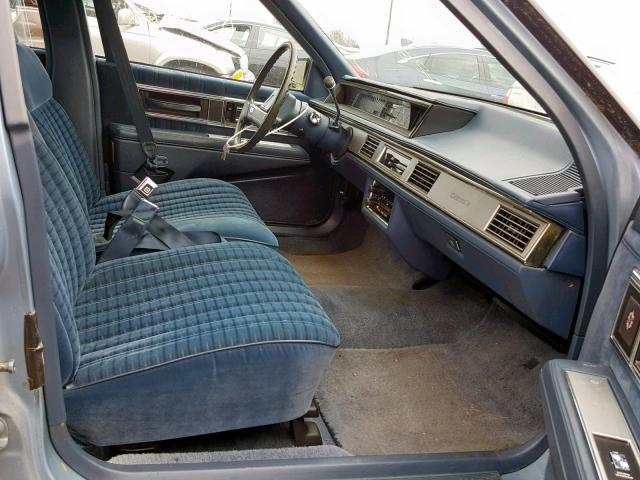 1G3HN54C1KW383162 - 1989 OLDSMOBILE DELTA 88 R BLUE photo 5