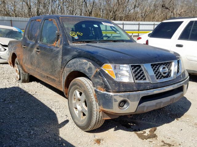 1N6AD07U28C421727 - 2008 NISSAN FRONTIER C BLACK photo 1