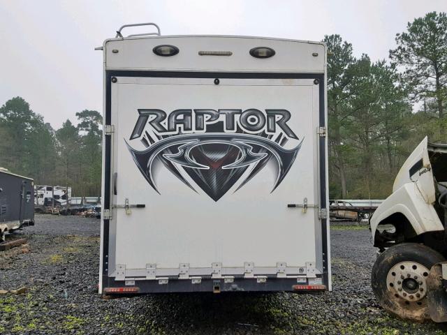 4YDF29729DR801038 - 2013 KEYSTONE RAPTOR WHITE photo 6